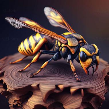 3D model Dolichovespula (STL)